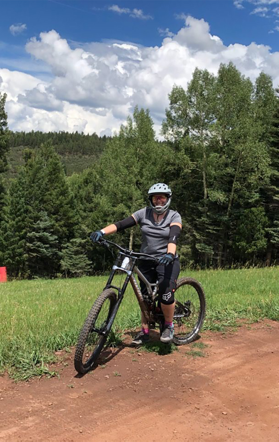 Abby Biking