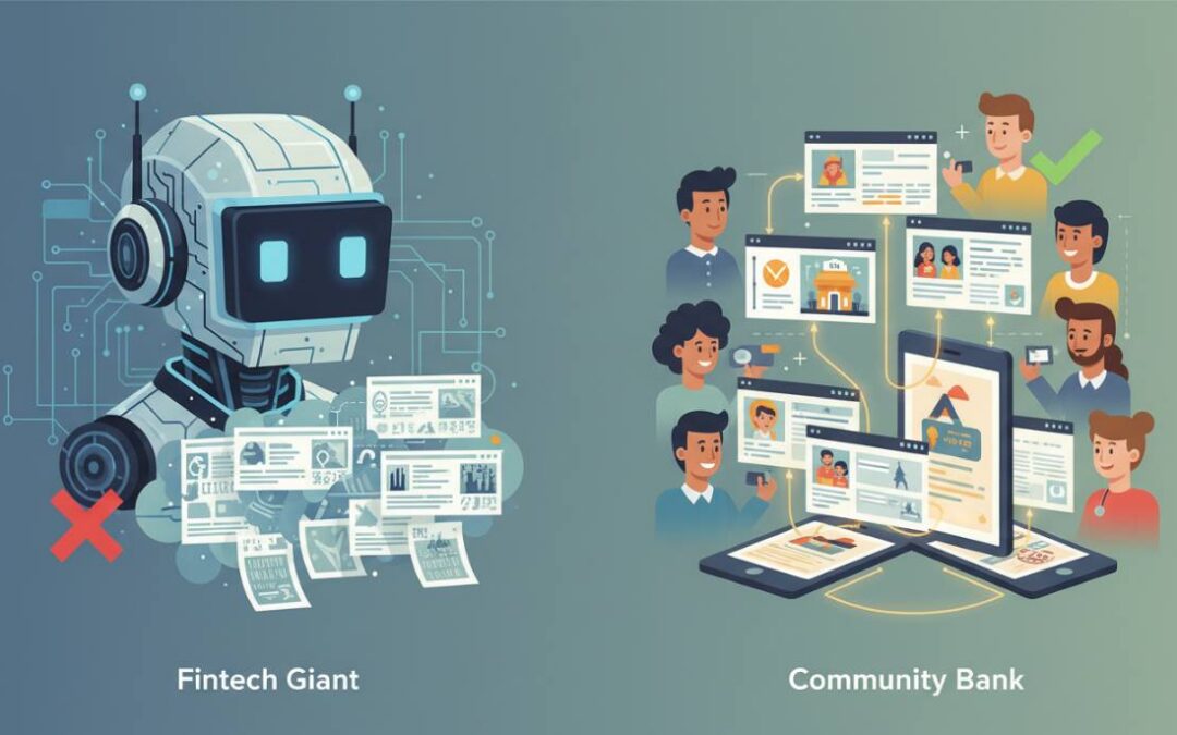 beating the bots: why community banks out-convert fintech giants through hyper-personalized digital ad creative